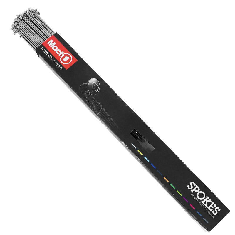 Pudełko 100 szprych ze stali nierdzewnej z nyplem P2R 300 mm