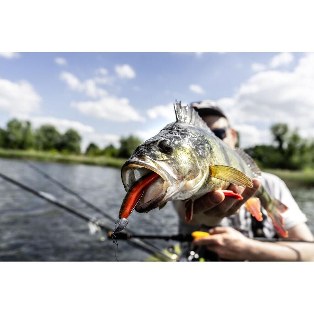 Lot von 7 Ködern Quantum 4street B-Ass Shad 3/5