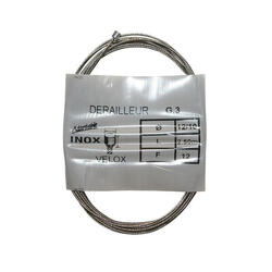 Boîte de 25 câbles de dérailleur inox Velox Shimano 12-10 2,50 m