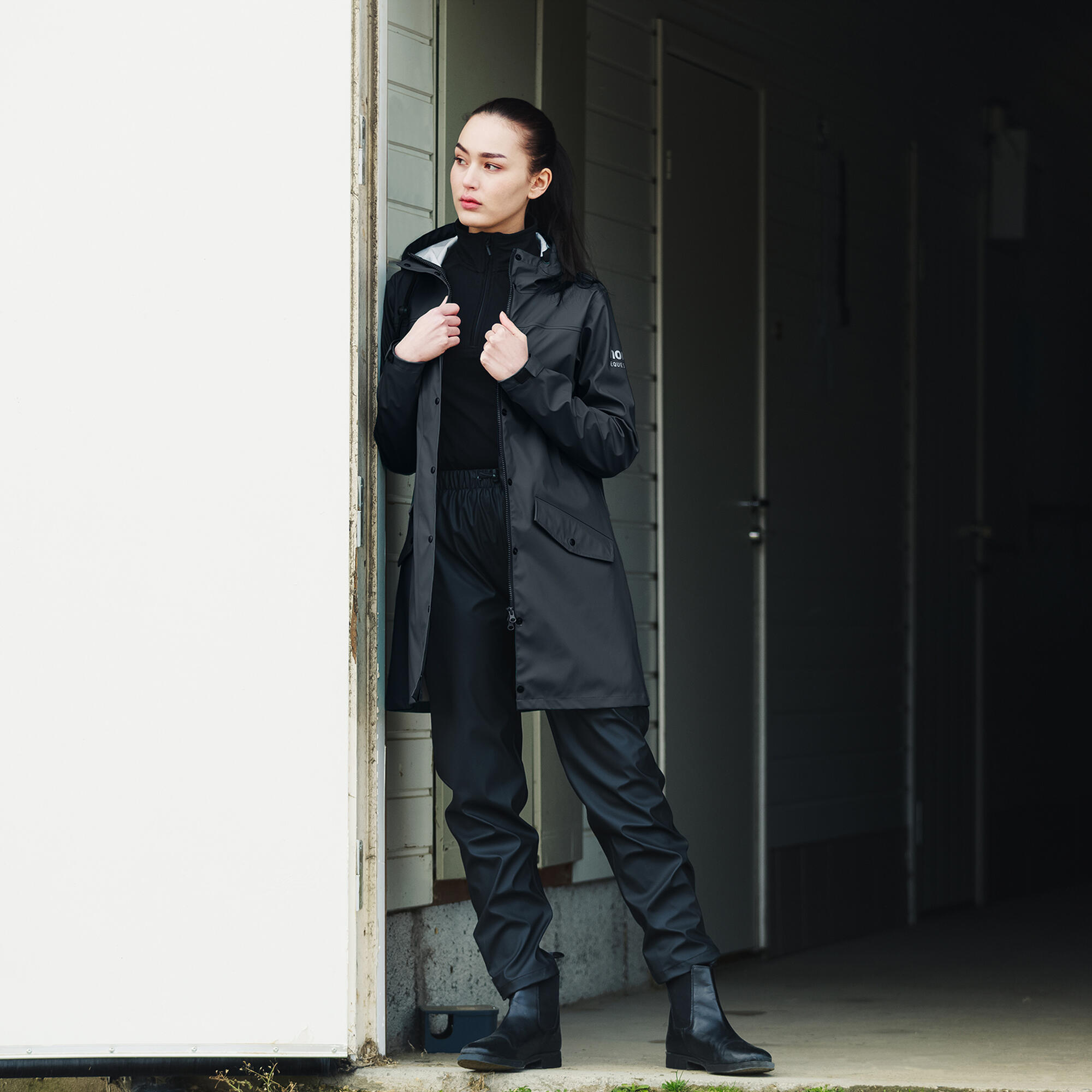 Wasserdichte Jacke für Frauen Horze Billie 4/5