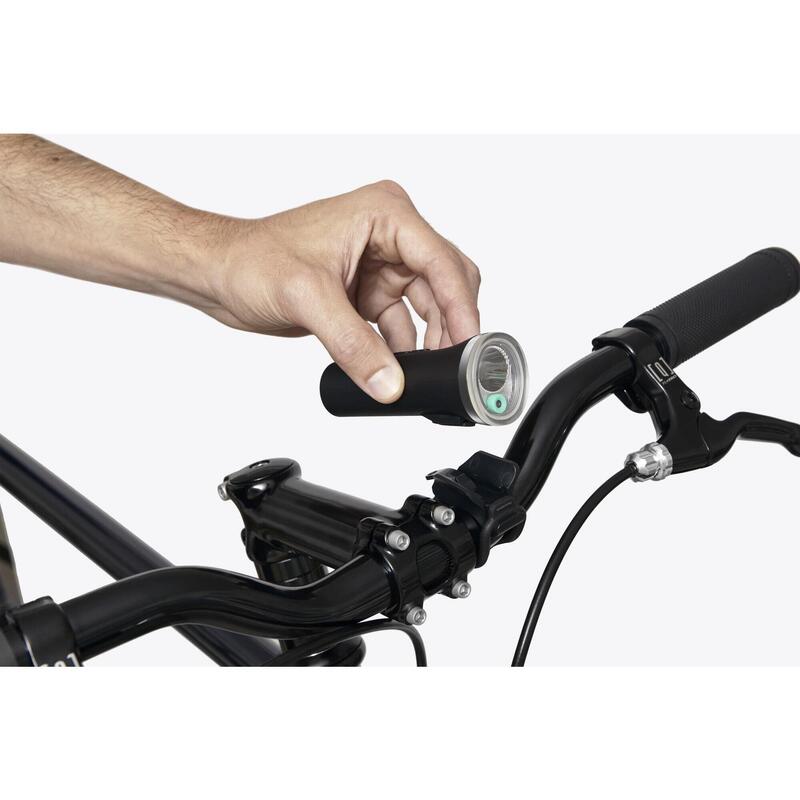 Phare de vélo rechargeable avec laser de signalisation Beryl laserlight core