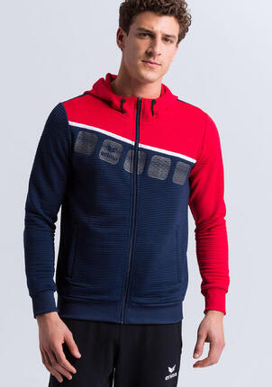 Trainingsjacke mit kapuze 5-C