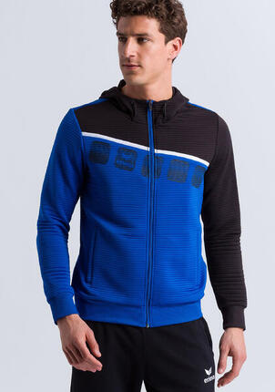 Trainingsjacke mit kapuze 5-C