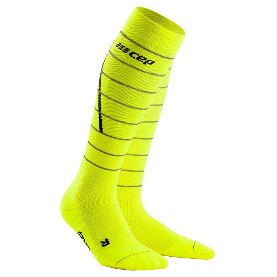 Skarpety kompresyjne damskie sportowe CEP Reflective wysokie 6/6