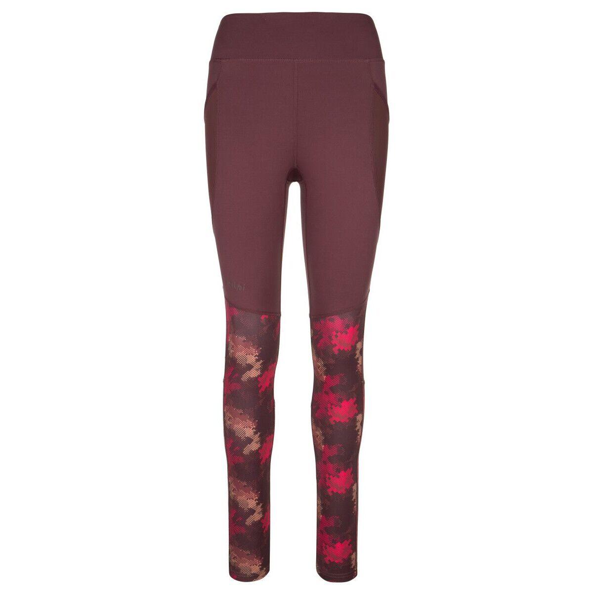 Kilpi - Legging Femme Kilpi Ligano - Legging - Bordeaux|rouge - 38 S - Decathlon