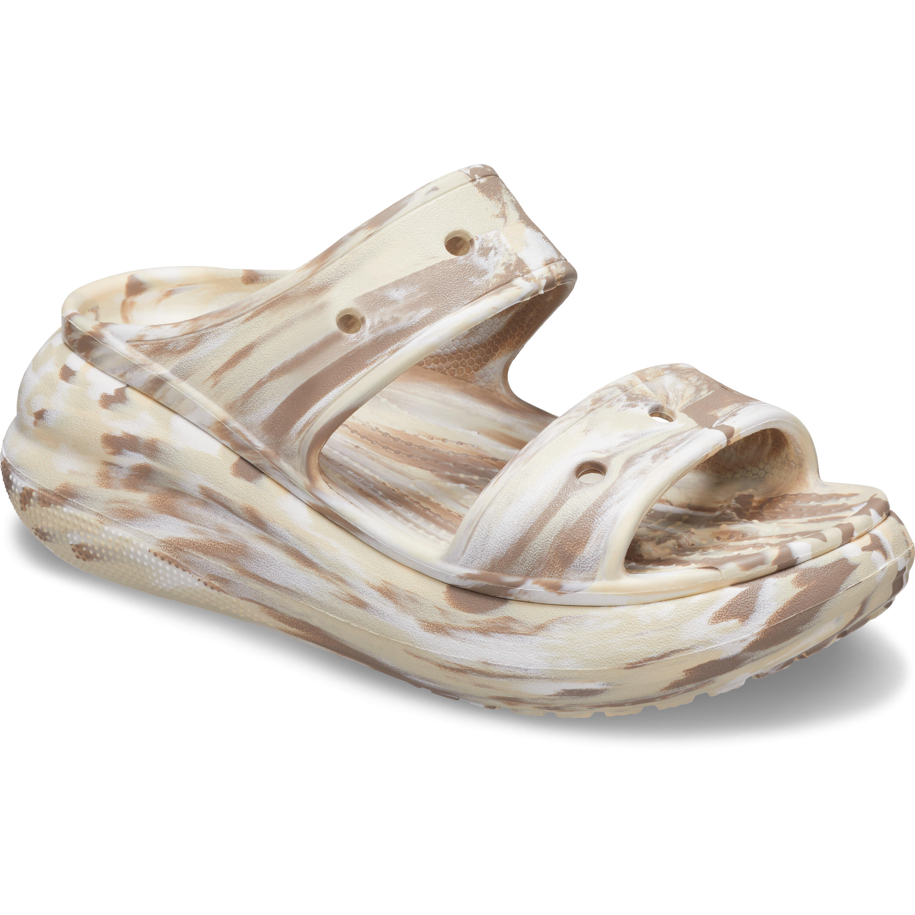 Klapki Dla Dorosłych Crocs Classic Crush Marbled Sandal 2/6
