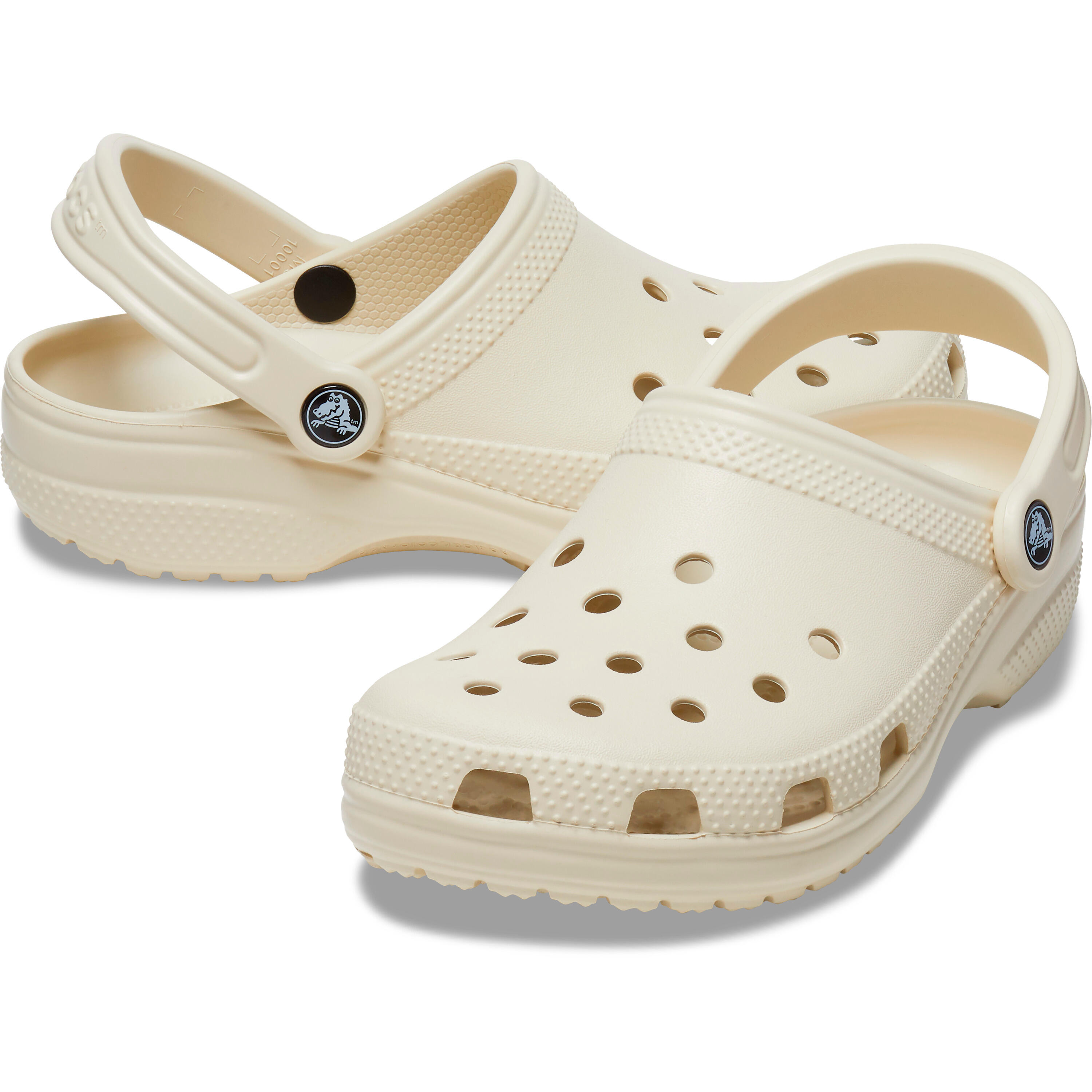 Mules Crocs CLASSIC CLOG Beige 2/14