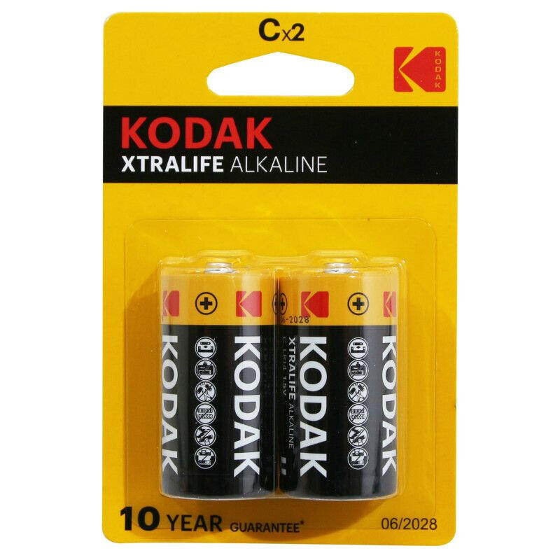 Set van 2 alkaline batterijen P2R LR14 Xtralife