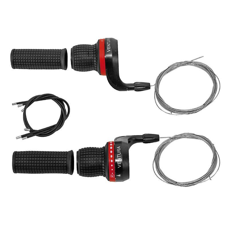 SELECTION P2R Coppia di leve per bicicletta con copertura twist grip P2R Ventura gripshift