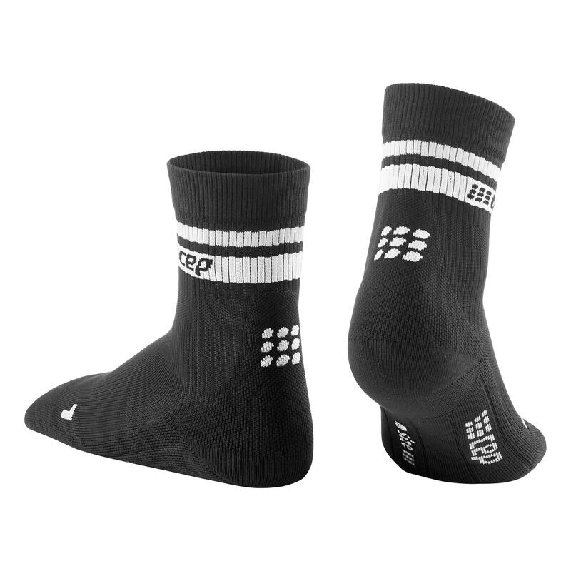 Damescompressiesokken voor halverwege de kuit CEP Compression Classic 80's