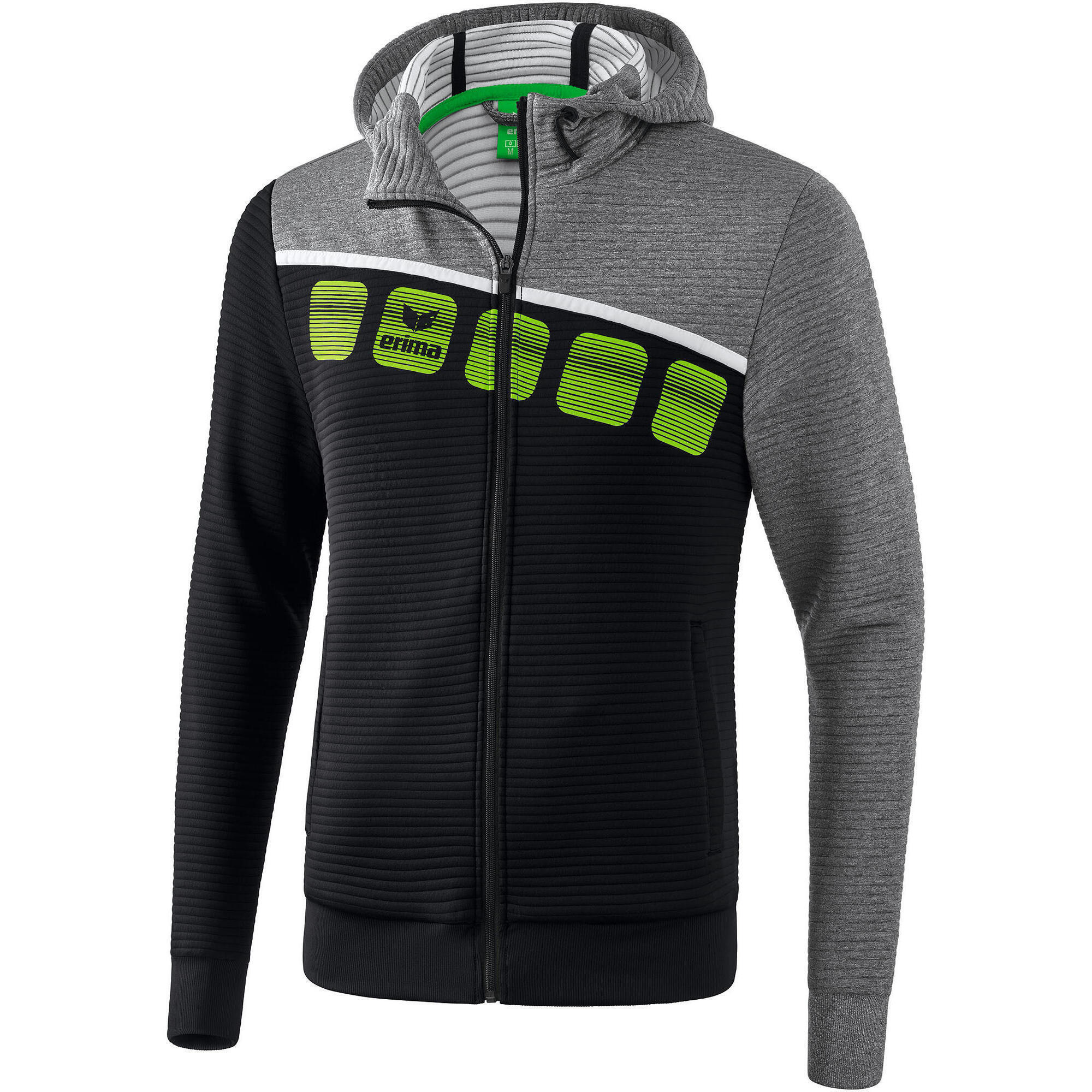 Trainingsjacke mit kapuze 5-C 5/6