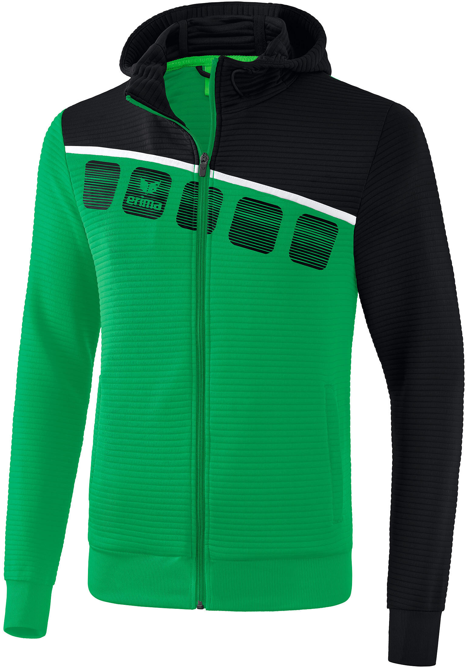 Trainingsjacke mit kapuze 5-C 5/6