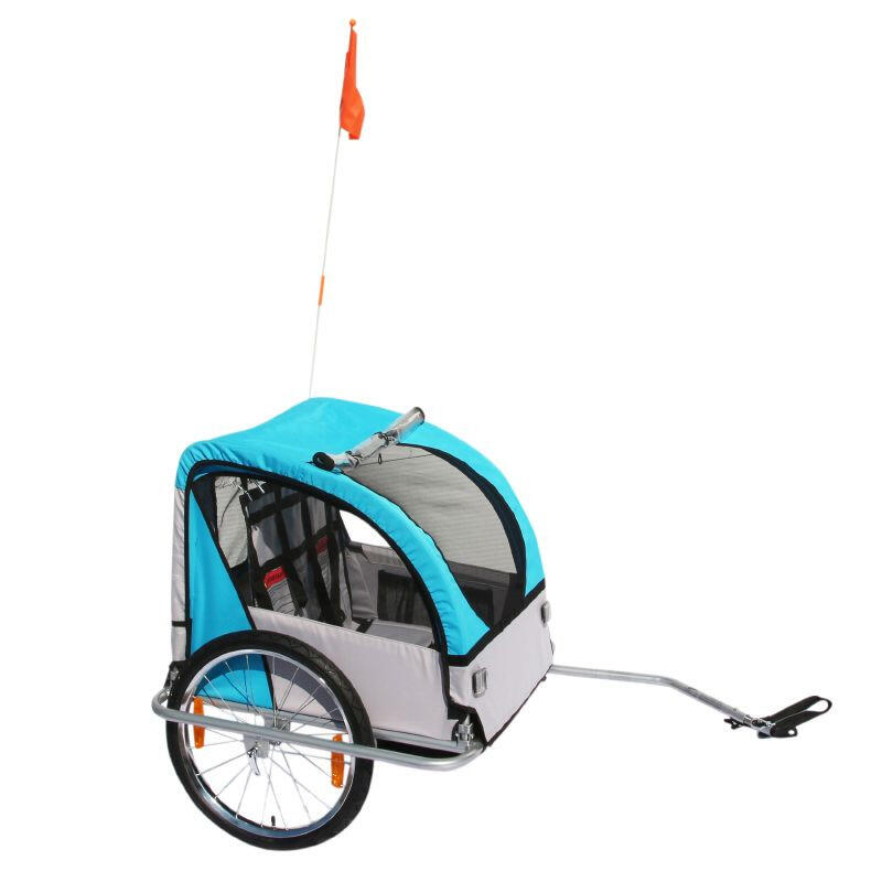 SELECTION P2R Overdekte fietskar 2 zitplaatsen max. vergrendeling en bevestiging achterwielas