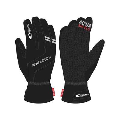Winter fietshandschoen ges "aquashield" waterdicht zwart