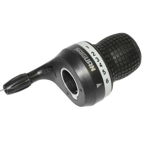 Fahrrad- und Mountainbike-Schalthebel mit Drehgriff P2R Gripshift Indexe 6 V