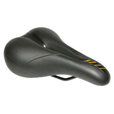 Xinda comfort zadel met centraal gat stalen rail p2r xd803