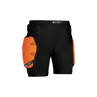 Short Protettivo Cairn Proxim D3O Nero/Arancione Unisex