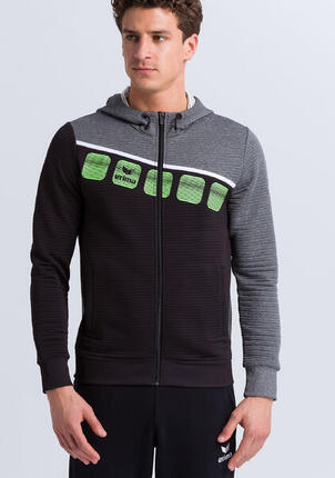 Trainingsjacke mit kapuze 5-C