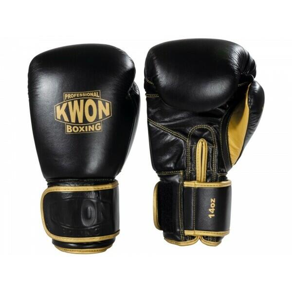 Kwon - Gants De Boxe Kwon Professional Boxing Sparring Offensive - Gants De Boxe - Jaune|noir - 16 Oz - Decathlon