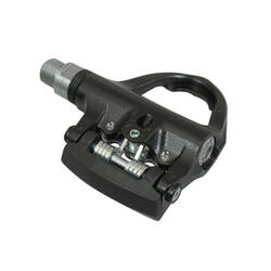 Pédales route automatique roulement livre avec cales angles alu P2R welgo R344