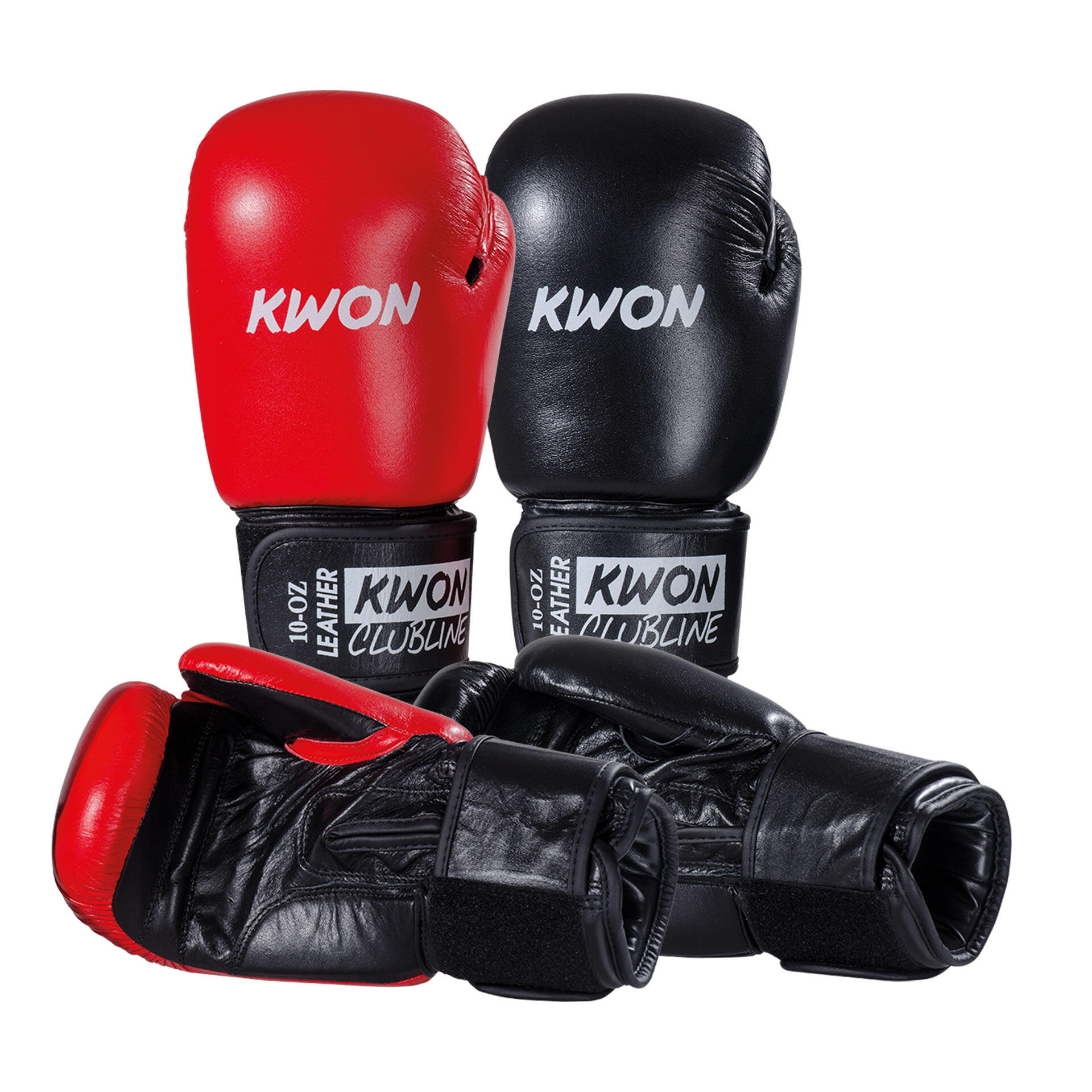 Guanti da boxe in pelle Kwon Clubline Pointer 4/5
