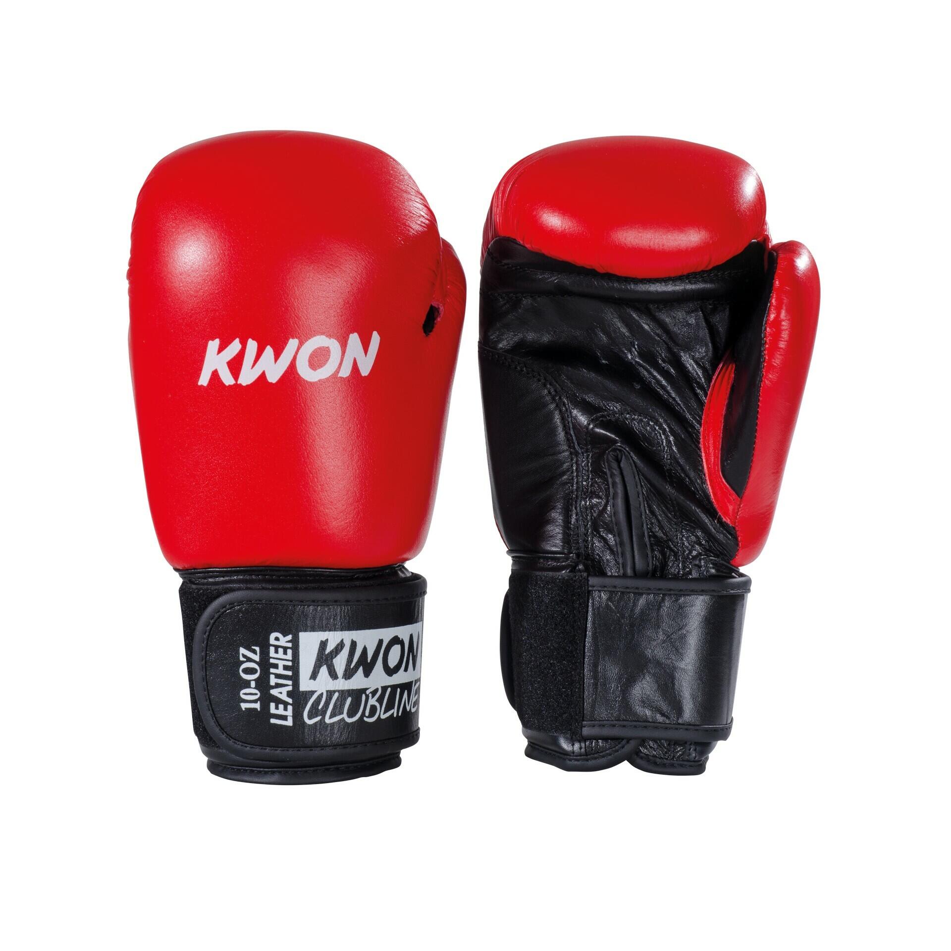 Guanti da boxe in pelle Kwon Clubline Pointer 3/5
