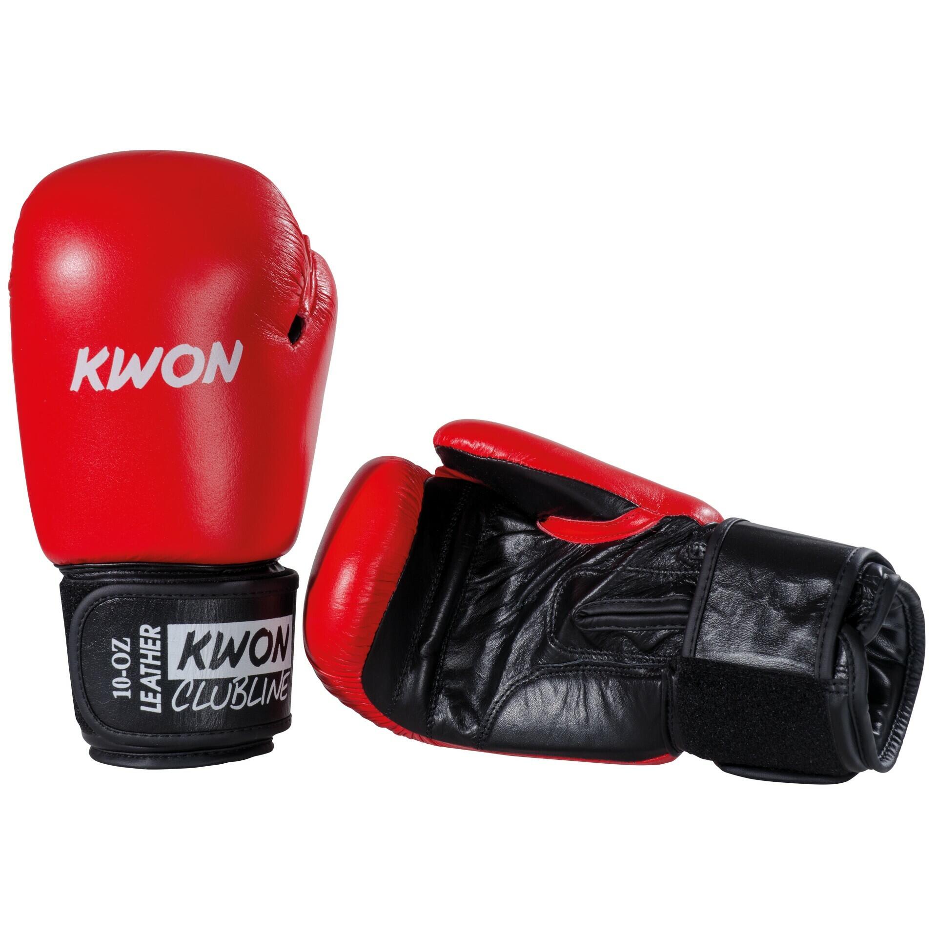 Guanti da boxe in pelle Kwon Clubline Pointer 2/5