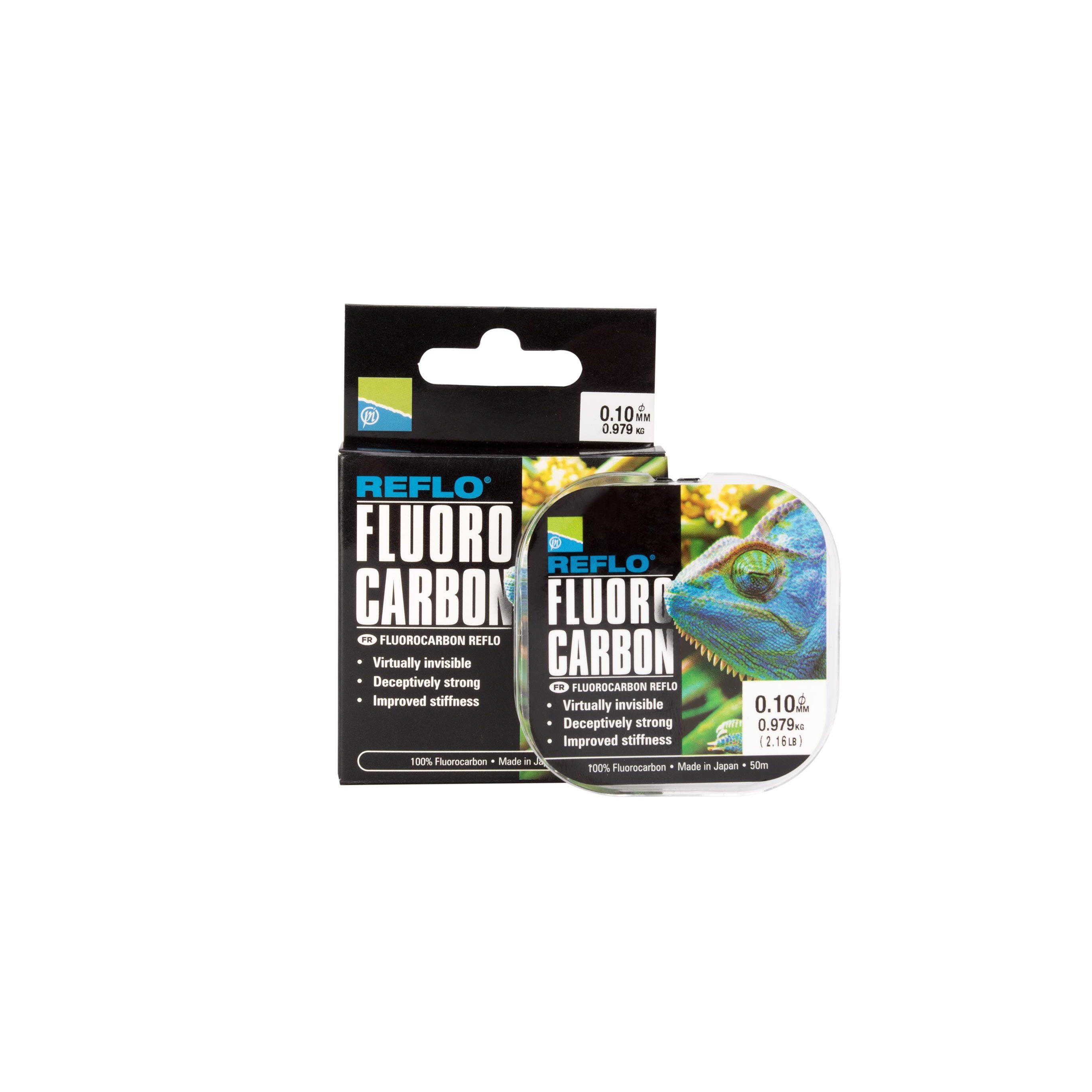 Linie fluorocarbon Preston Innovations Reflo Power transparent PFL/10 0,12 mm
