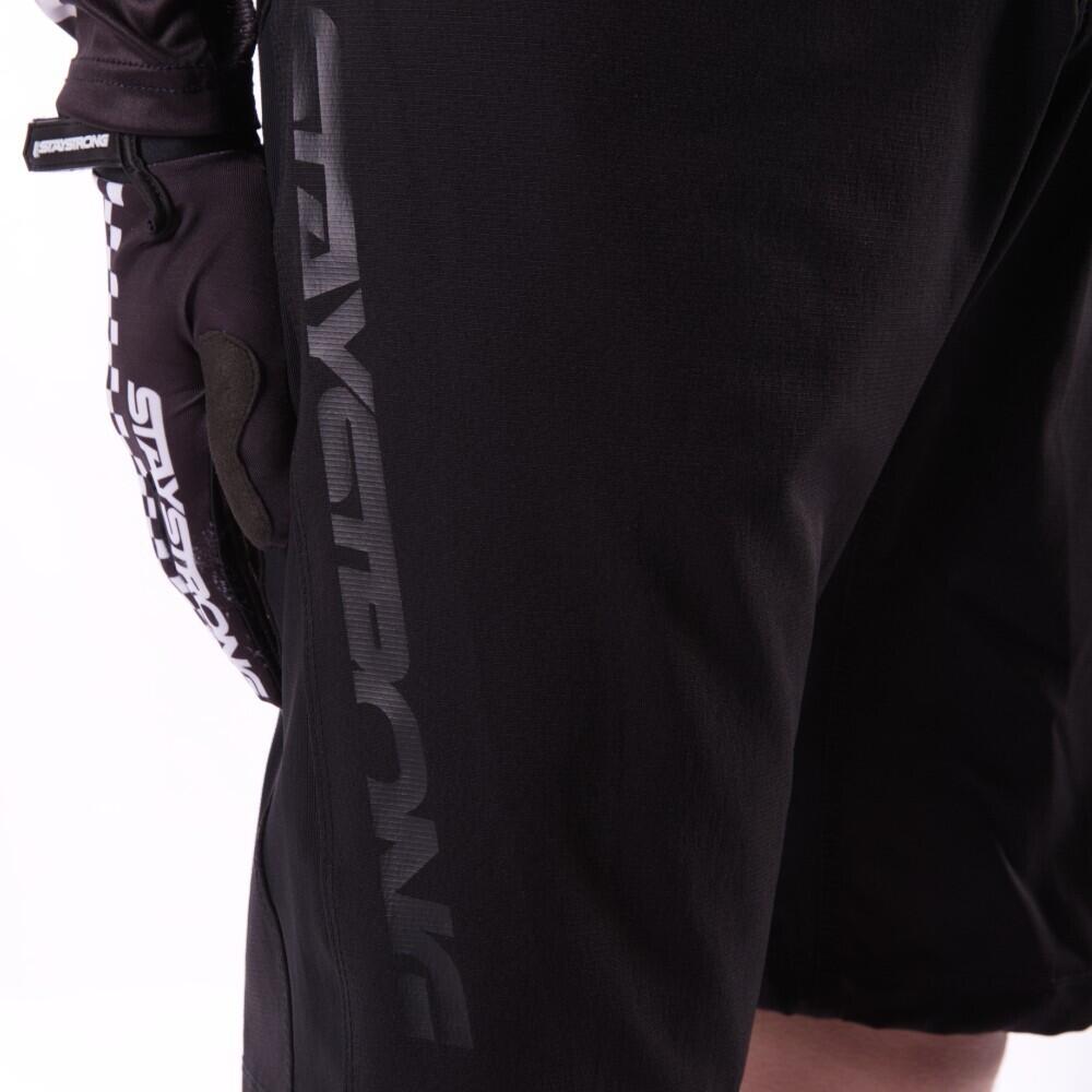 Short BMX Stay Strong V2 Noir/Noir Adulte 32 4/5