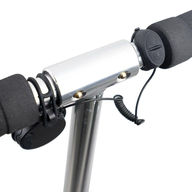 Sonnette - avertisseur vélo - trottinette électronique rechargeable usb - 4 sons