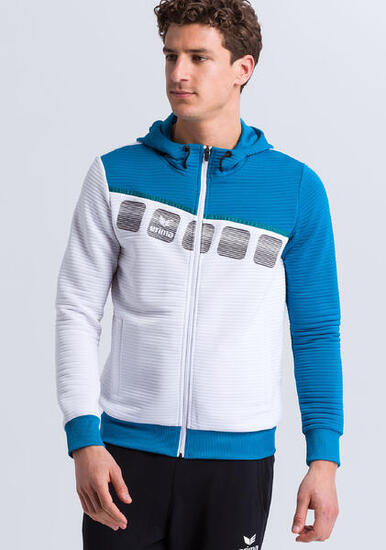 Trainingsjacke mit kapuze 5-C