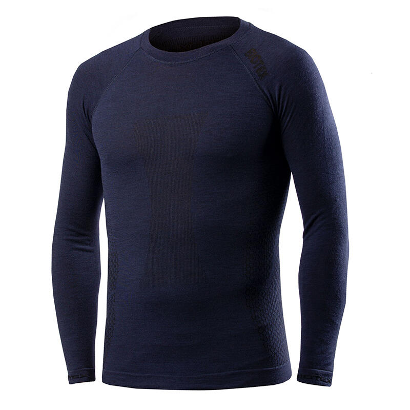 Maillot de corps manches longues Biotex Merino