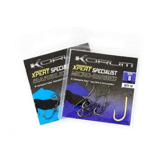 Hameçon micro ardillon Korum Xpert Specialist