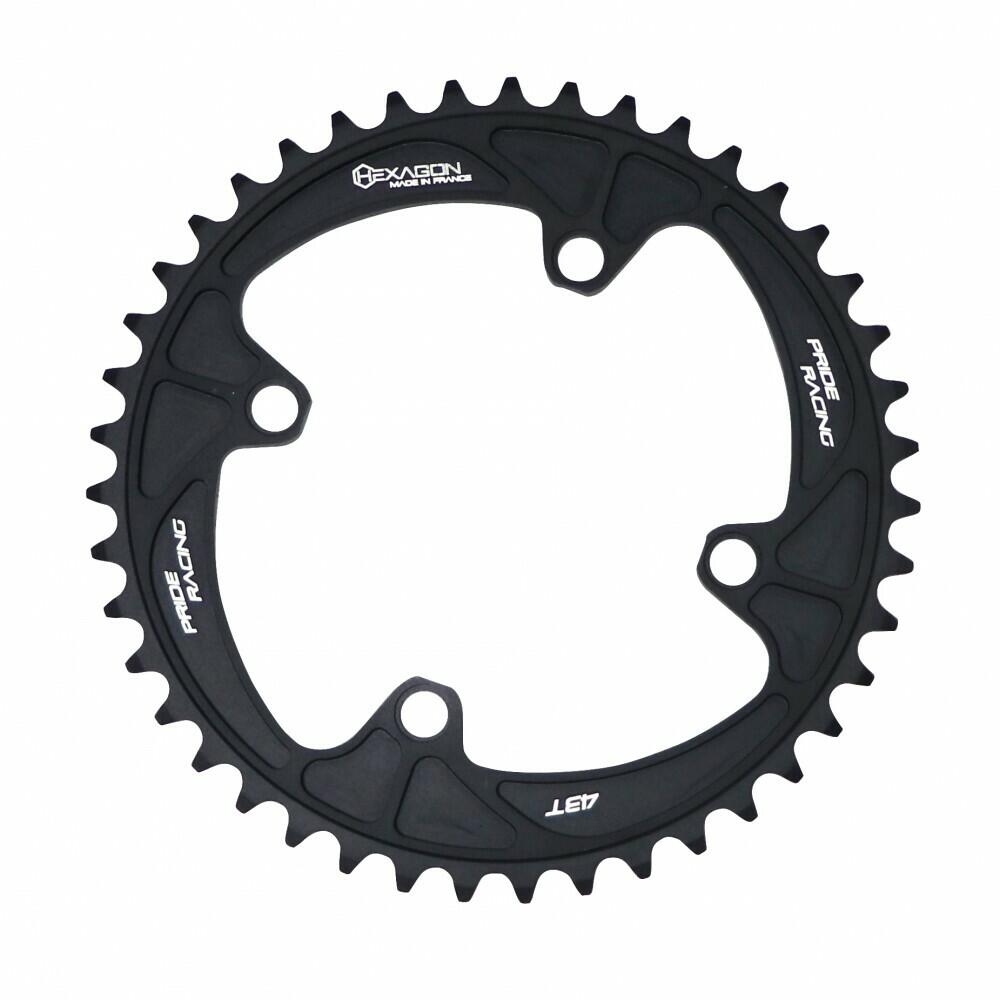 PRIDE RACING Pignone 4 vite non filettata Pride Racing Hexagon 41T