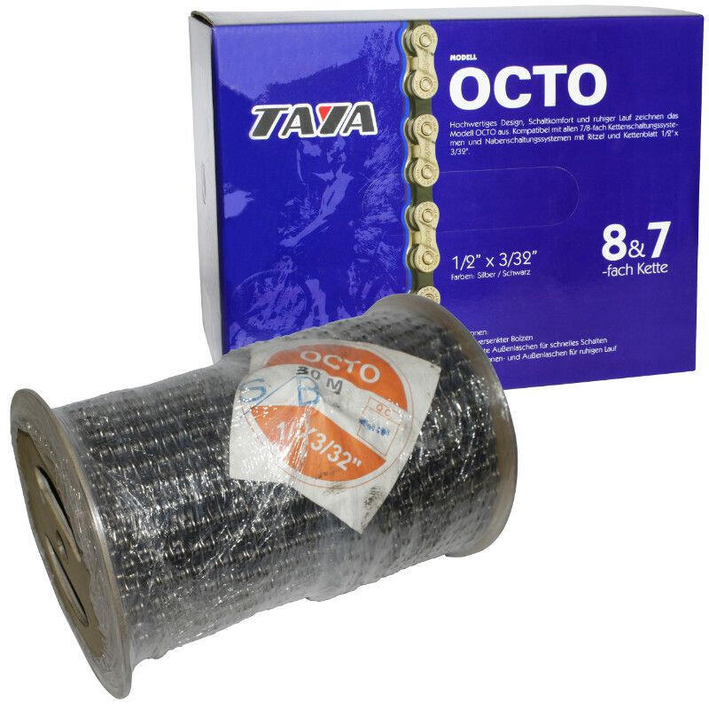 Łańcuch rolkowy z 30 złączkami P2R 7-8 v