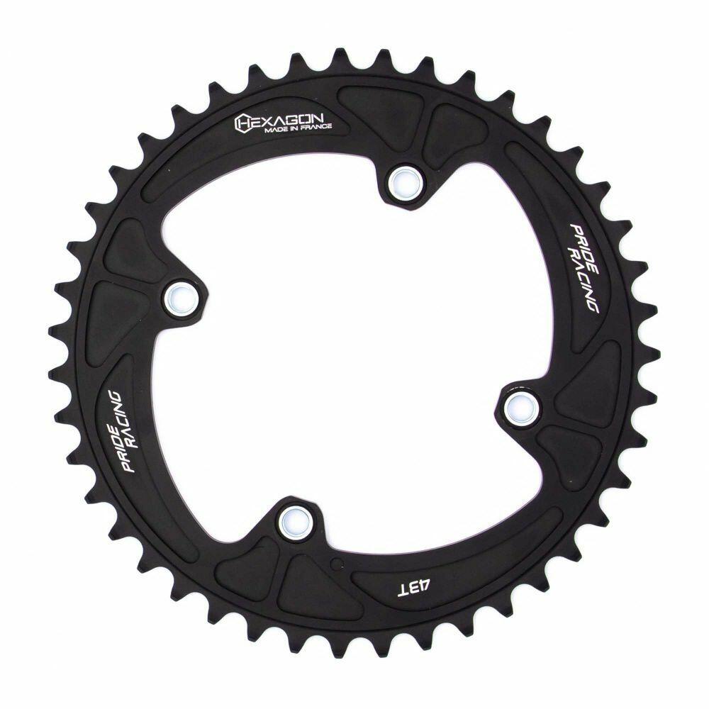 Sprocket 4 threaded screw Pride Racing Hexagon 45T