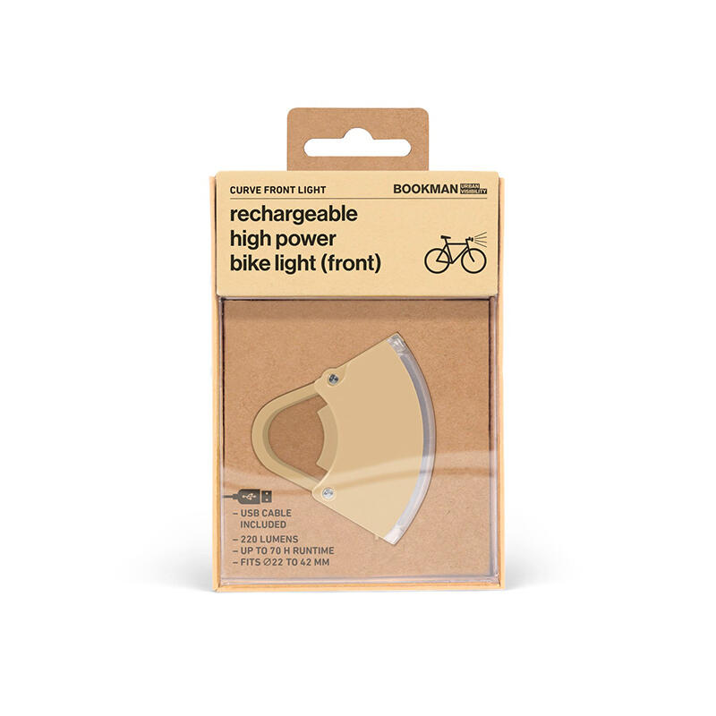 Fanalino anteriore a led usb Bookman Curve 3/4