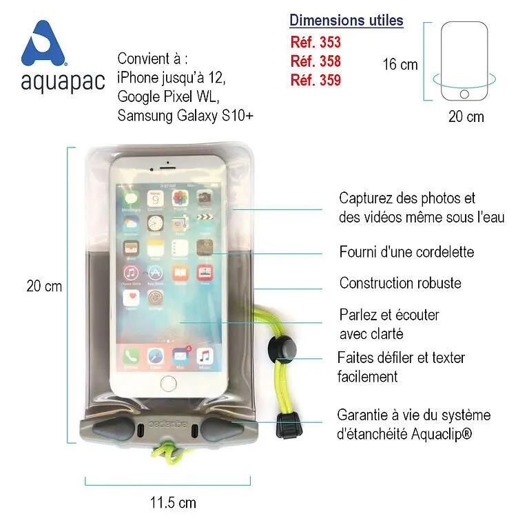 Smartphone-Hülle Aquapac Plus 2/5