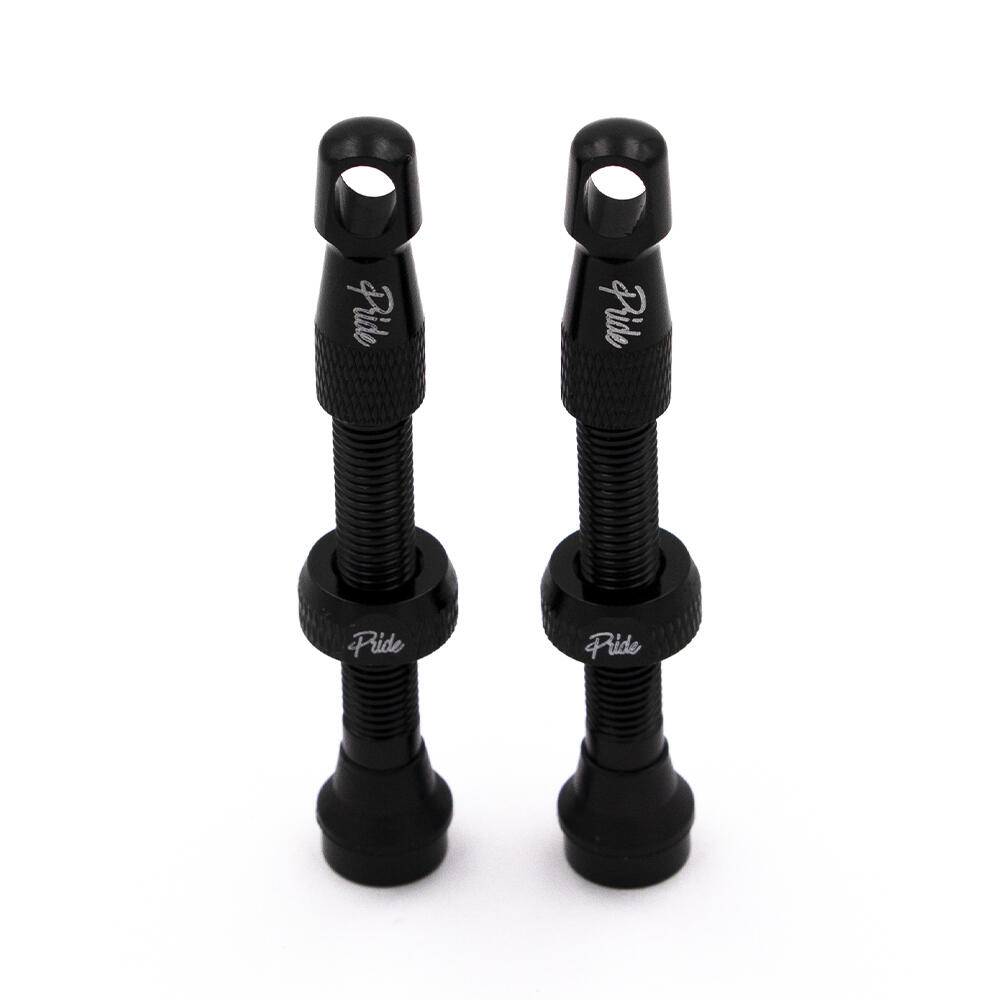 PRIDE RACING Prolunghe Valvola bmx Pride Racing 44mm, Nero