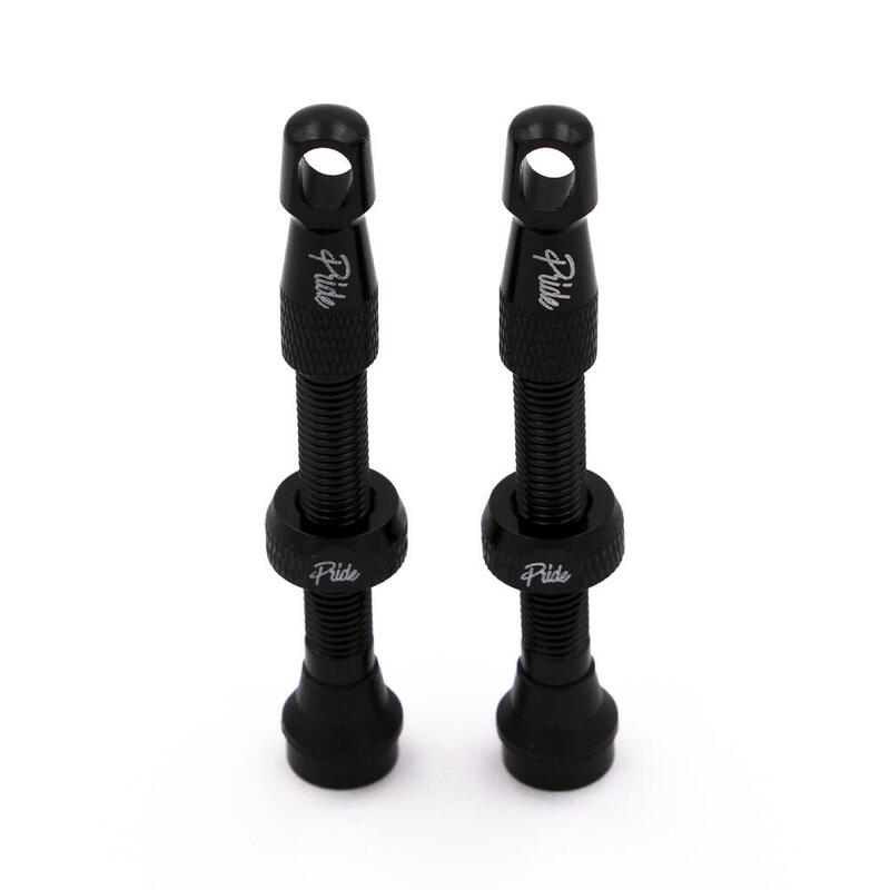 Adaptador de válvula BMX Prolongador Pride Racing, negro