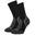 Xtreme Wandern Socken Merinowolle 2er-Pack Multi Schwarz