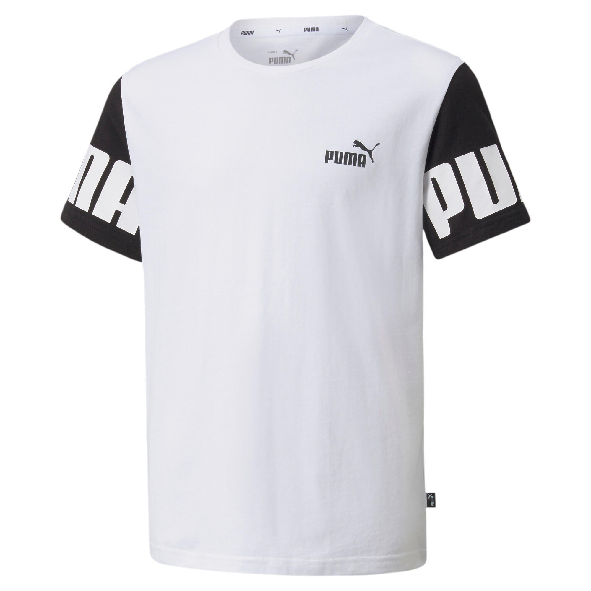T-shirt enfant Puma Power Colorblock 1/2