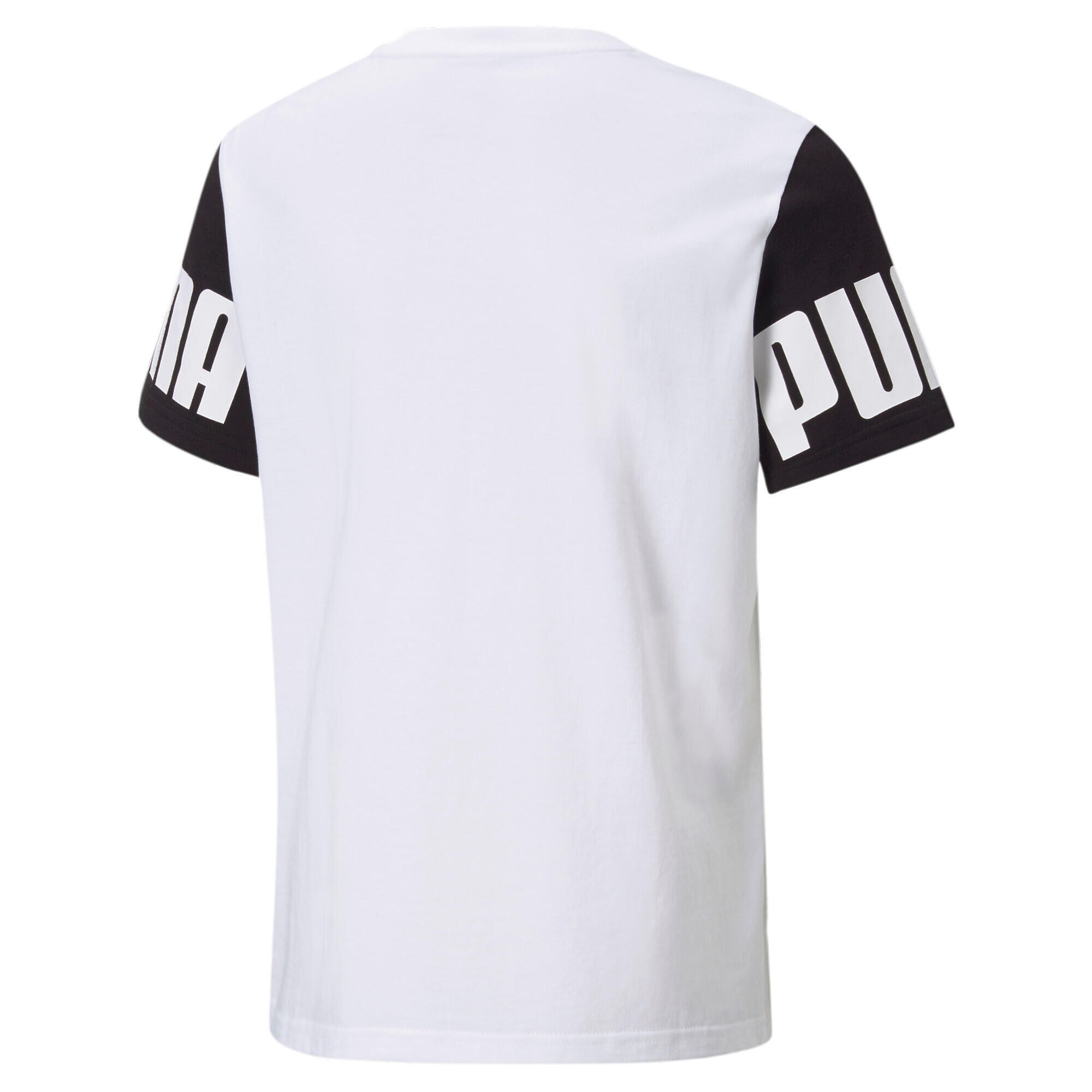 T-shirt enfant Puma Power Colorblock 2/2