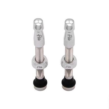 Adaptateur de valve bmx - 44mm argent