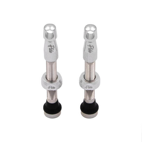 Adaptateur de valve bmx - 44mm argent