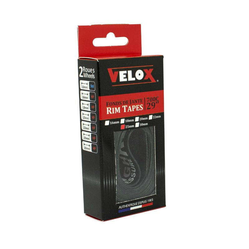 Scatola di 2 fondi cerchio per ruote da mountain bike ad alta pressione Velox 70 2/4