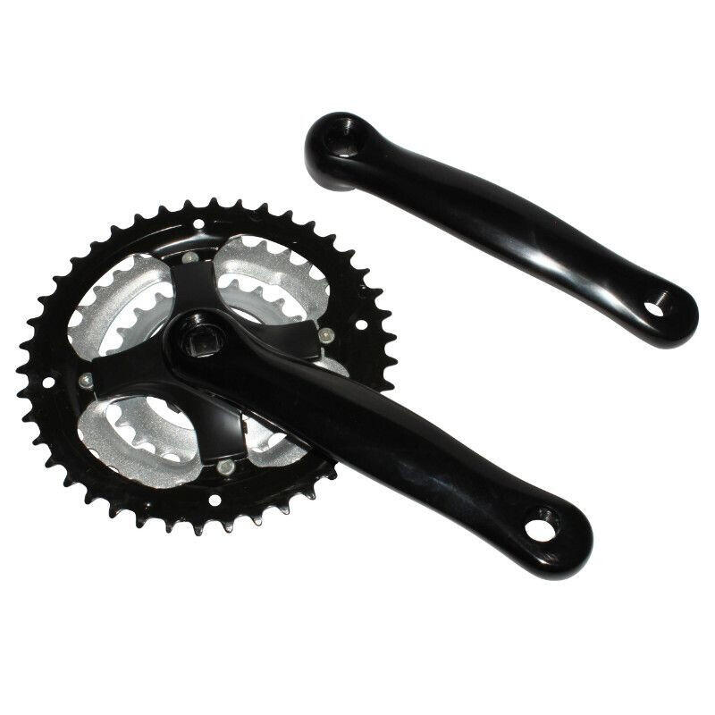 Pédalier VTT alu P2R 7-8V. 170 mm 42-34-24