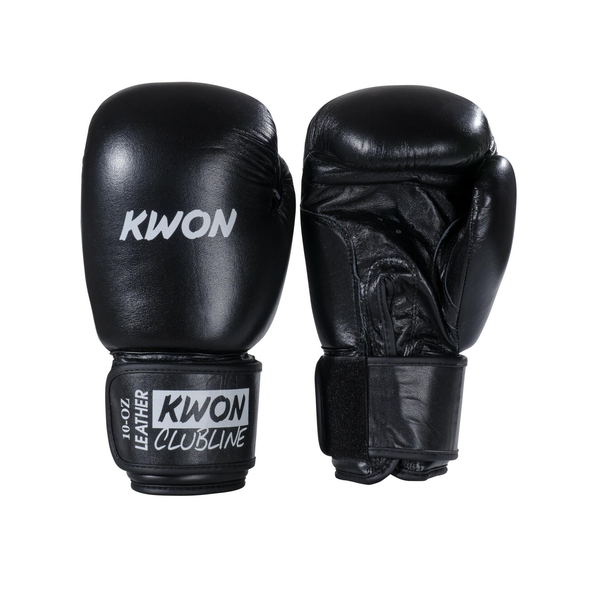 Guanti da boxe in pelle Kwon Clubline Pointer 2/4