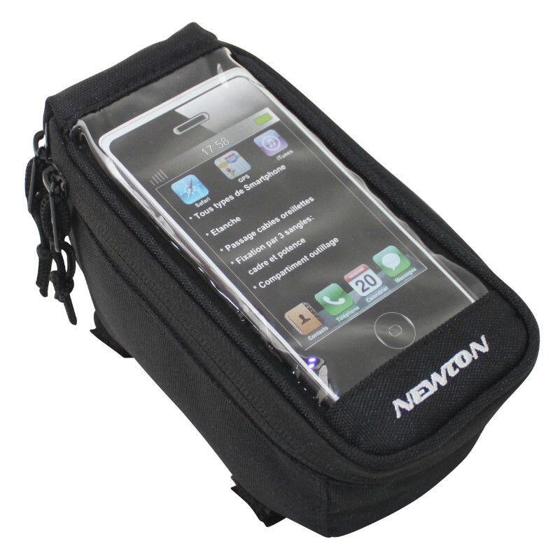 Fietsframetas voor mobiele telefoon - i-phone klittenbandsluiting P2R 17 x 9 x 7