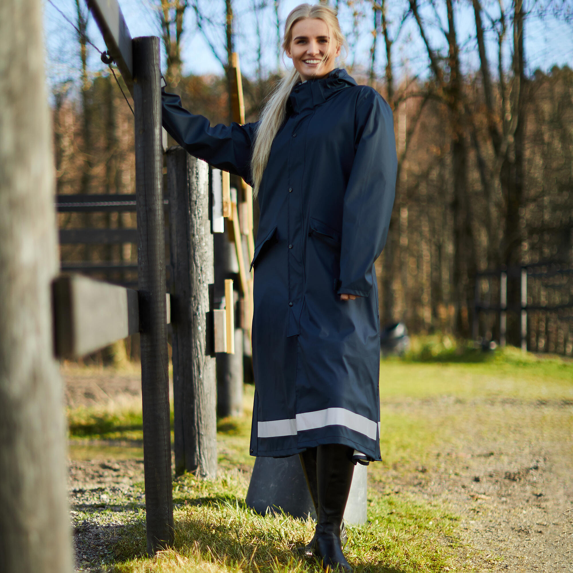 Veste imperméable avec fentes femme Horze Hazel 3/5